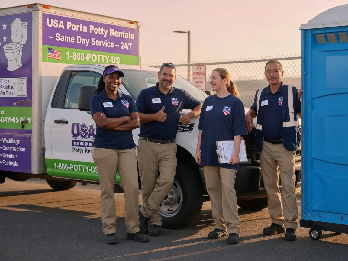 Porta Potty Rental company in Orland Park, IL